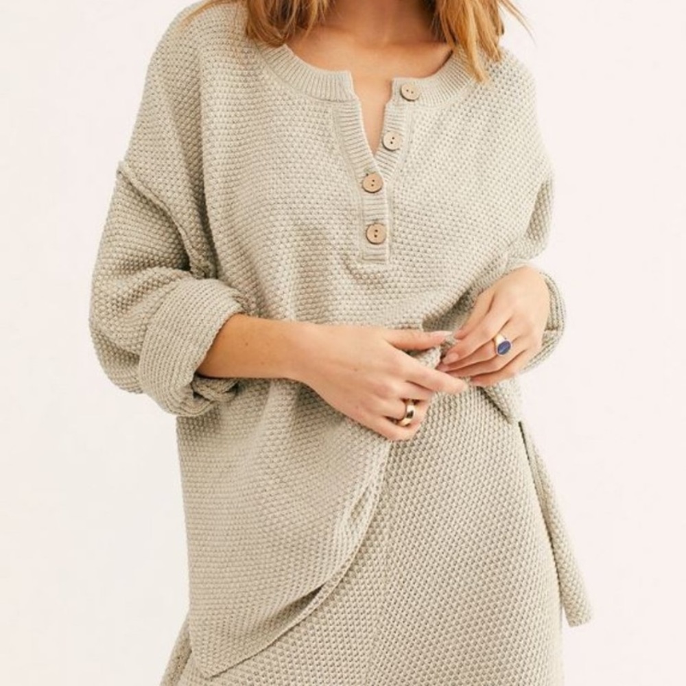 ISO FREE PEOPLE HAILEE SWEATER SET